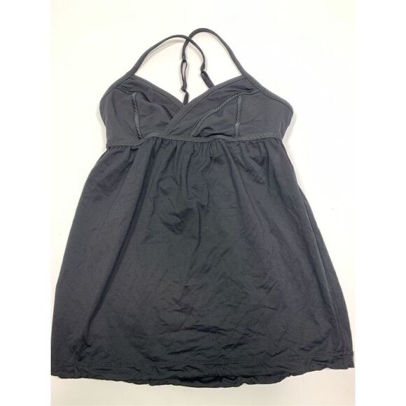 lululemon athletica Tops - 6 --- Lululemon Black Tank Top Size 4